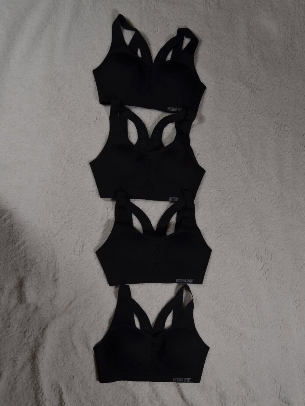 Victoria Sport Angel Max high impact sports bras LOT OF 4 black 34c EUC